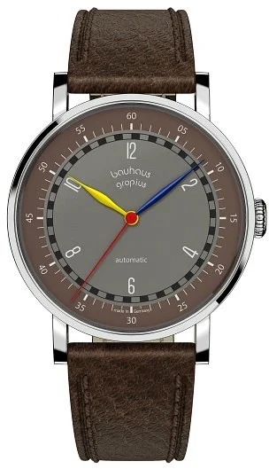 Bauhaus Walter Gropius New Bauhaus Automatic Leather Strap WGNA002-07