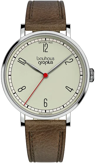 Bauhaus Walter Gropius New Bauhaus Dessau 1925 Leather Strap WGN003-08