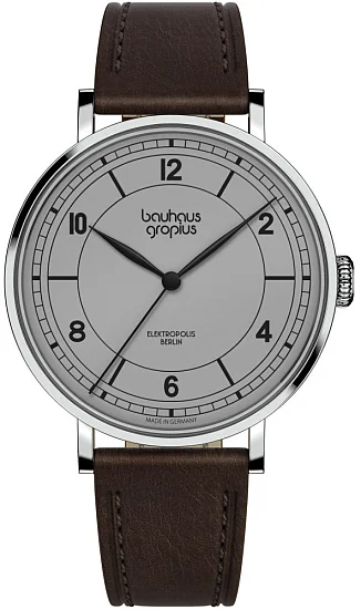 Bauhaus Walter Gropius New Bauhaus Elektropolis Leather Strap WGN007-02