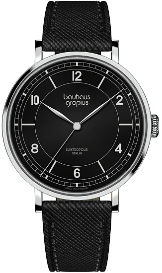 Bauhaus Walter Gropius New Bauhaus Elektropolis Leather Strap WGN006-01
