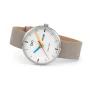  Zdjęcie 2 Bauhaus Walter Gropius Forum Simplex Leather Strap Day-Date WG.007-03