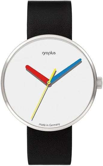 Bauhaus Walter Gropius Forum Simplex Leather Strap WG017-01