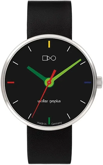 Bauhaus Walter Gropius Forum Simplex Leather Strap WG016-01