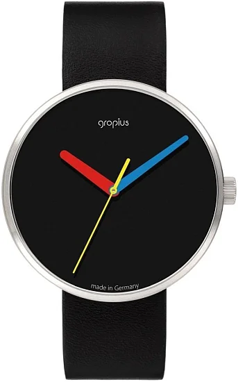 Bauhaus Walter Gropius Forum Simplex Leather Strap WG017-02