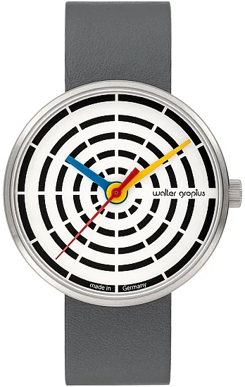 Bauhaus Walter Gropius Forum Space Loop Leather Strap WG003-01