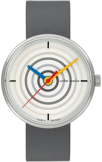 Bauhaus Walter Gropius Forum Space Loop Leather Strap WG004-01