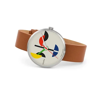 Bauhaus Walter Gropius Forum Triade der Sinne Leather Strap WG.019-03
