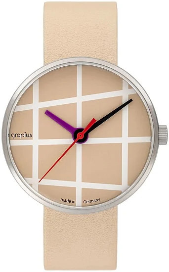 Bauhaus Walter Gropius Forum Window Leather Strap WG001-04