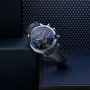  Zdjęcie 6 Baume & Mercier Classima Gent Automatic Chronograph Date Leather Strap Blue Dial M0A10784