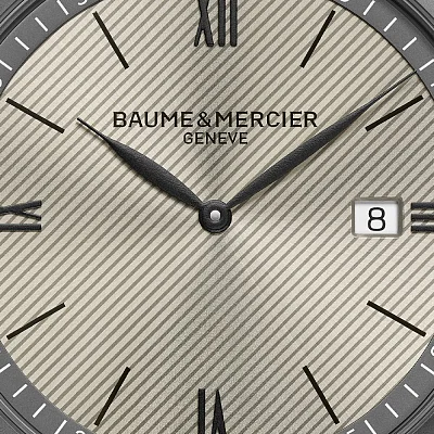 Baume & Mercier Classima Gent Automatic Chronograph Date Leather Strap Green Dial M0A10783