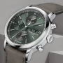  Zdjęcie 8 Baume & Mercier Classima Gent Automatic Chronograph Date Leather Strap Green Dial M0A10783
