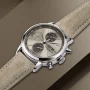  Zdjęcie 7 Baume & Mercier Classima Gent Automatic Chronograph Date Leather Strap Grey Dial M0A10782