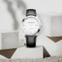  Zdjęcie 6 Baume & Mercier Classima Gent Automatic Date Leather Strap White Dial M0A10332
