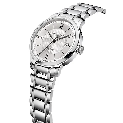 Baume & Mercier Classima Gent Automatic Date Steel White Dial M0A10854