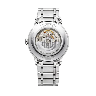 Baume & Mercier Classima Gent Automatic Date Steel Grey Dial M0A10334