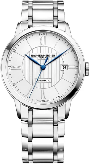 Baume & Mercier Classima Gent Automatic Date Steel Grey Dial Limited Edition M0A10215