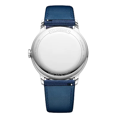 Baume & Mercier Classima Gent Automatic Date Synthetic Strap Ardoise Dial M0A10608