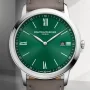  Zdjęcie 6 Baume & Mercier Classima Gent Quartz Date Leather Strap Green Dial M0A10607