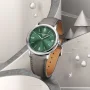  Zdjęcie 8 Baume & Mercier Classima Gent Quartz Date Leather Strap Green Dial M0A10607