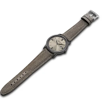 Baume & Mercier Classima Gent Quartz Date Synthetic Strap Grey Dial M0A10767