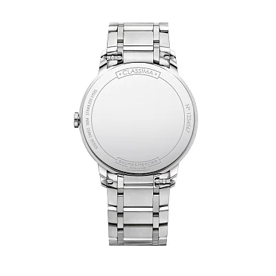 Baume & Mercier Classima Gent Quartz Date Steel White Dial M0A10526