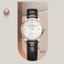  Zdjęcie 6 Baume & Mercier Classima Lady Automatic Date Leather Strap White Pearl Dial M0A10598