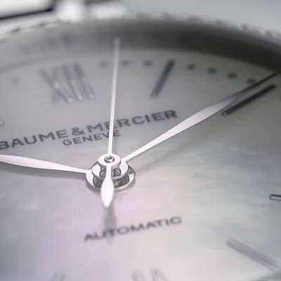 Baume & Mercier Classima Lady Automatic Date Steel White Dial Diamonds M0A10479