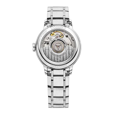 Baume & Mercier Classima Lady Automatic Date Steel White Dial Diamonds M0A10479