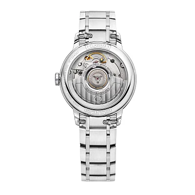 Baume & Mercier Classima Lady Automatic Date Steel White Dial Diamonds M0A10553
