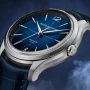  Zdjęcie 3 Baume & Mercier Clifton Gent Baumatic Date Leather Strap Blue Dial M0A10771