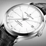  Zdjęcie 4 Baume & Mercier Clifton Gent Baumatic Leather Strap White Dial Date COSC Chronometer M0A10518