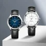  Zdjęcie 7 Baume & Mercier Clifton Gent Baumatic Leather Strap White Dial Date COSC Chronometer M0A10518