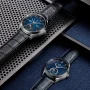 Zdjęcie 8 Baume & Mercier Clifton Gent Baumatic Moonphase Date Leather Strap Blue Dial M0A10756