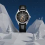  Zdjęcie 3 Baume & Mercier Clifton Gent Baumatic Moonphase Date Leather Strap Grey Dial M0A10758