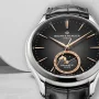  Zdjęcie 4 Baume & Mercier Clifton Gent Baumatic Moonphase Date Leather Strap Grey Dial M0A10758