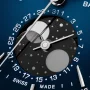  Zdjęcie 7 Baume & Mercier Clifton Gent Baumatic Moonphase Day-Date Leather Strap Blue Dial M0A10593