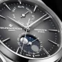  Zdjęcie 11 Baume & Mercier Clifton Gent Baumatic Moonphase Day-Date Leather Strap Grey Dial M0A10548