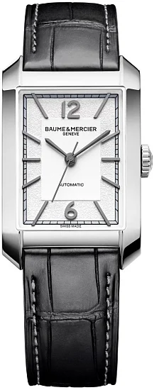 Baume & Mercier Hampton Gent Automatic Leather Strap Grey Dial M0A10522