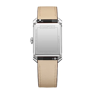 Baume & Mercier Hampton Gent Quartz Leather Strap Grey Dial Limited Edition M0A10670