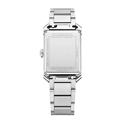 Baume & Mercier Hampton Gent Quartz Steel Grey Dial Limited Edition M0A10740
