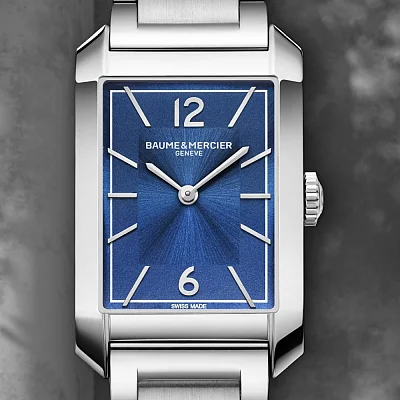 Baume & Mercier Hampton Gent Quartz Steel Night Blue Dial Limited Edition M0A10754