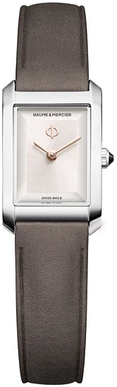 Baume & Mercier Hampton Lady Quartz Leather Strap Beige Dial M0A10859