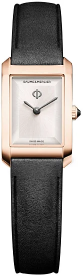Baume & Mercier Hampton Lady Quartz Leather Strap Beige Dial M0A10861