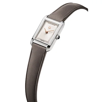Baume & Mercier Hampton Lady Quartz Leather Strap Beige Dial M0A10859