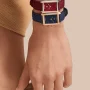  Zdjęcie 2 Baume & Mercier Hampton Lady Quartz Leather Strap Burgundy Dial Limited Edition M0A10673