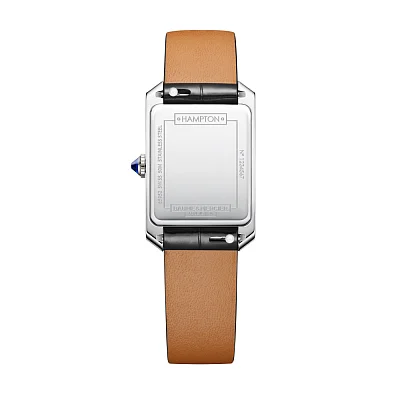Baume & Mercier Hampton Lady Quartz Leather Strap Grey Dial Limited Edition M0A10795