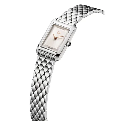 Baume & Mercier Hampton Lady Quartz Steel Beige Dial M0A10860