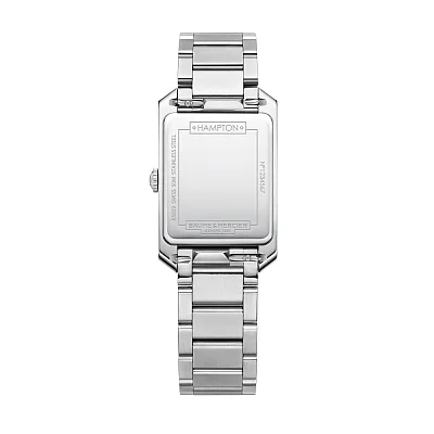 Baume & Mercier Hampton Lady Quartz Steel Blue Dial Limited Edition M0A10476