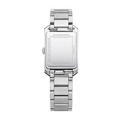 Baume & Mercier Hampton Lady Quartz Steel Grey Dial Limited Edition M0A10473