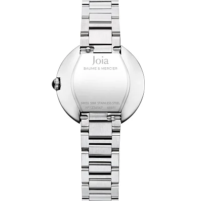 Baume & Mercier Joia Lady Quartz Steel Grey Dial M0A10848